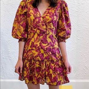 SOLD: Oliviaceous Floral Tropical Dress
